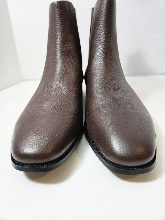 Coach Graham Chelsea Boot Leather Ankle Boots Almond Toe Pull On Size Men\'s 13D main image 7